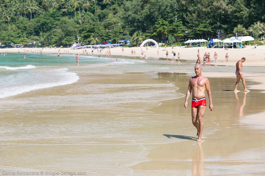 Таиланд, Пхукет, пляж Найхарн; Thailand, Phuket, Naiharn beach