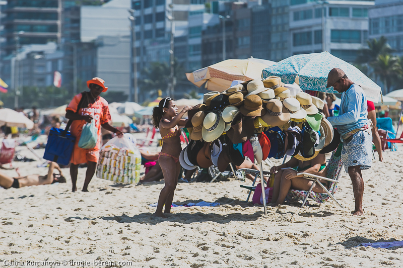 Рио-де-Жанейро, пляж Ипанема: Rio de Janeiro, Ipanema beach