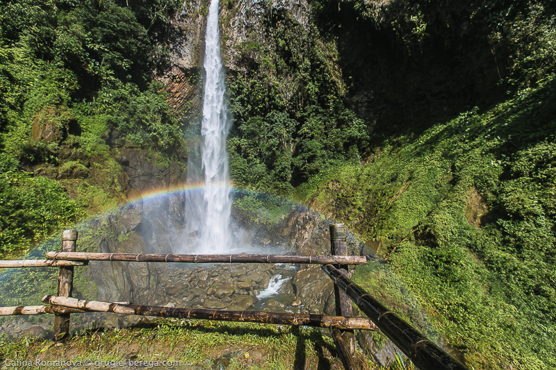 Водопад Мачай, Эквадор; Cascada del Rosio de Machay Ecuador